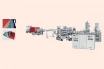 ABS、PP、PS 防靜電塑料片材生產(chǎn)線(xiàn)